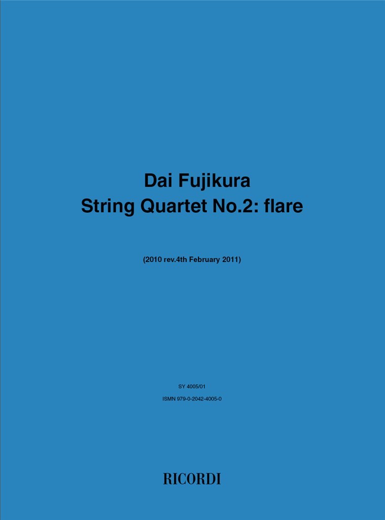 Flare - String Quartet Nr. 2